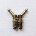 Brass Straight Threaded Coupling for French Mold Cooling 4