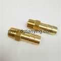 Traditional brass hose barb fitting 5