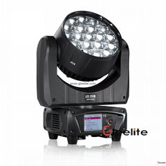 LED movinghead wash-19x15W Osram RGBW 4in1 LED wash with candy eye look board