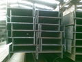 supply galvanized  H-beam