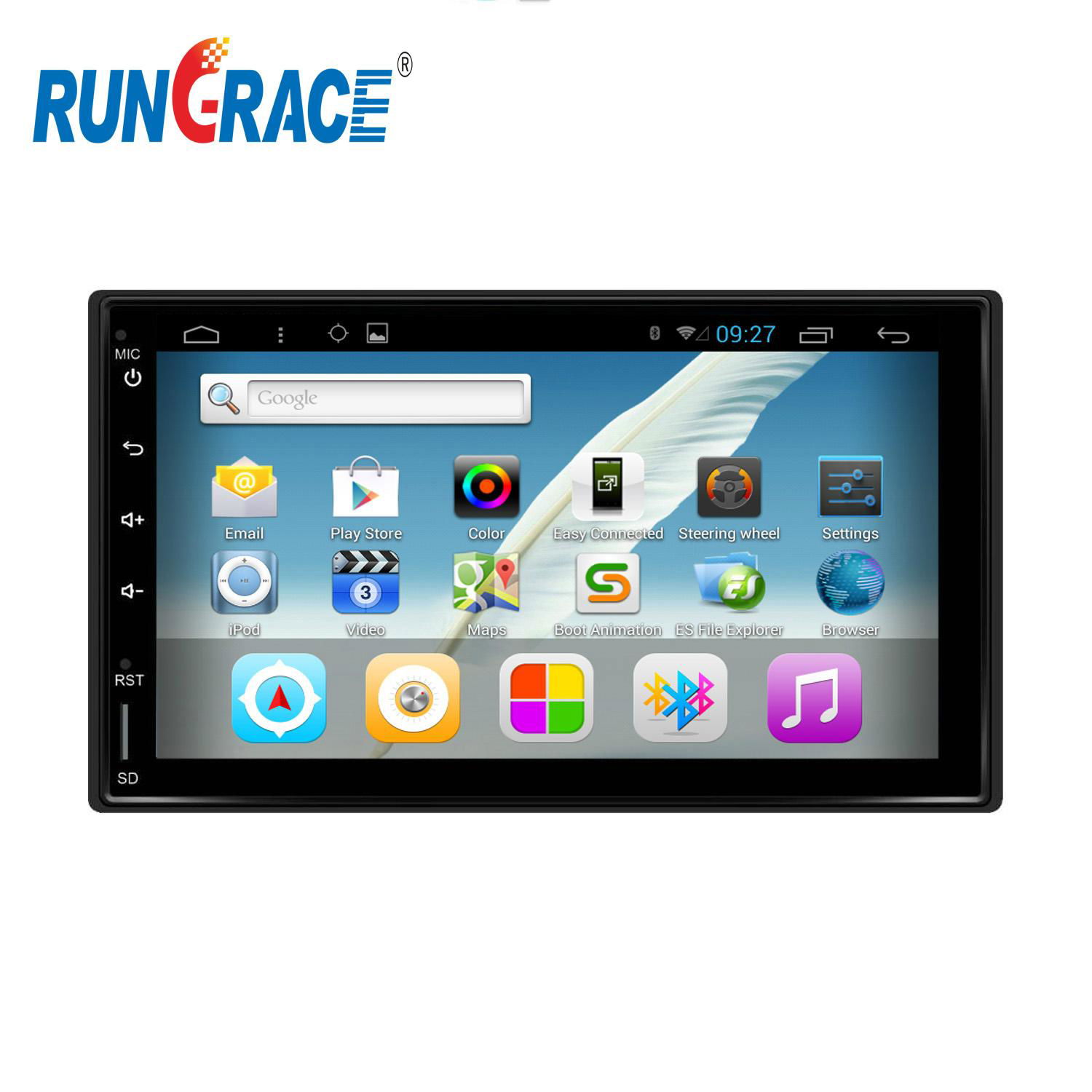 7 Inch Android 4.4 Touch Screen 1080P HD Universal Car Navigation