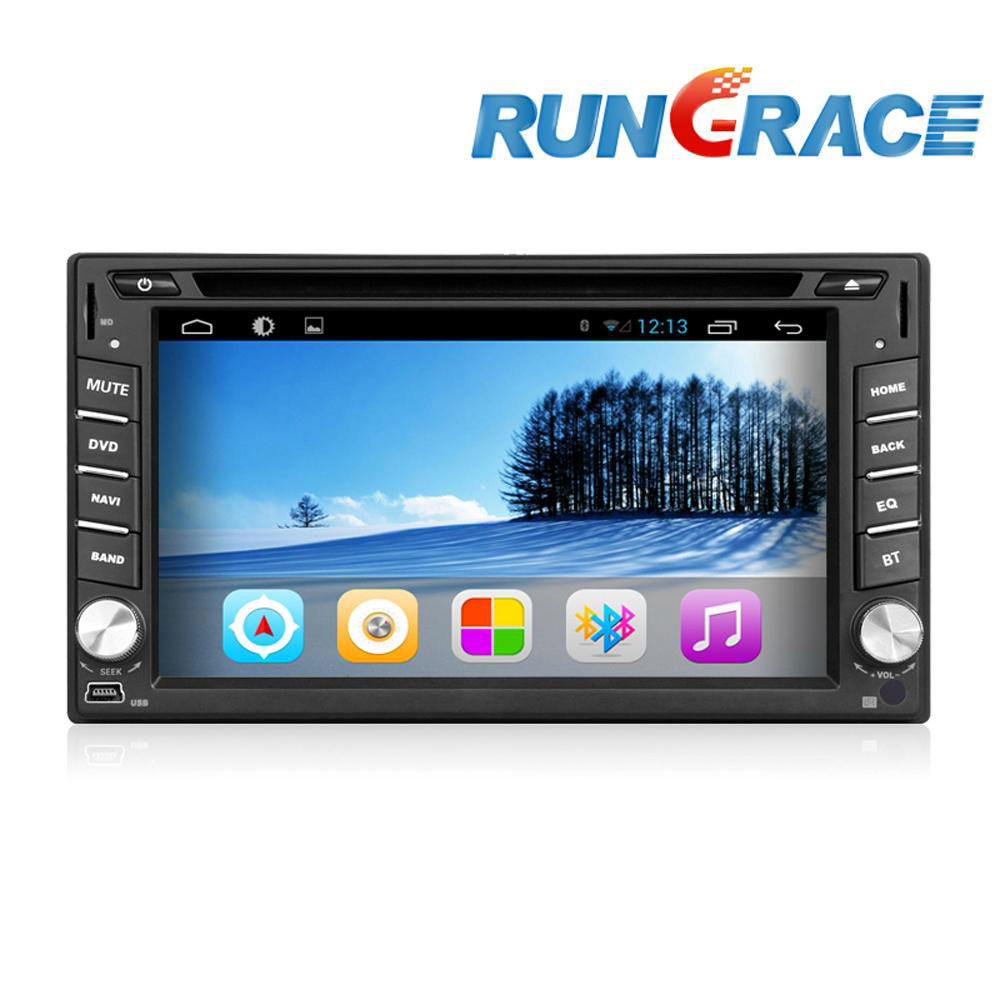 Double din android nissan universal car radio with navigation wifi BT