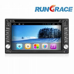 Double din android nissan universal car radio with navigation wifi BT