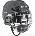 CCM Senior Resistance 100 Ice Hockey Helmet Combo  1