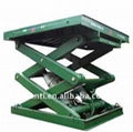 Fixed small bucket electric scissor lift