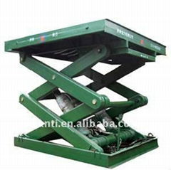 Fixed small bucket electric scissor lift table price