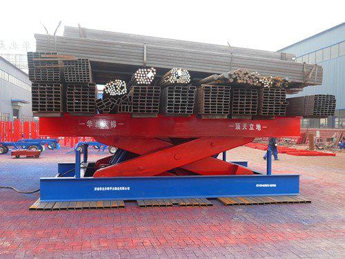 Fixed small bucket electric scissor lift table price 5