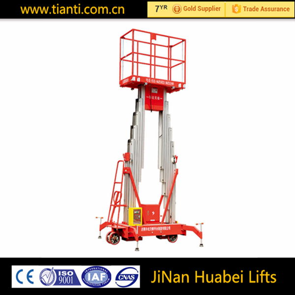 NEW mechanical indoor man platform hydraulic lifting equipment 4