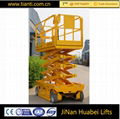 Small automatic articulating manlift