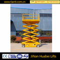 Auto articulating manlift and portable scissor lift table 1