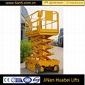 Auto articulating manlift and portable scissor lift table 4