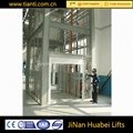 Construction companies track-type mobile column hydraulic lift platform 4