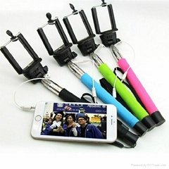 Z07-5s 3.5mm Audio Wired Handheld Foldable Selfie Stick (IST-SF02)