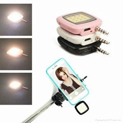 A quality Built-in 16pcs LED Selfie Flash Light For IOS and Android(IST-LED01)