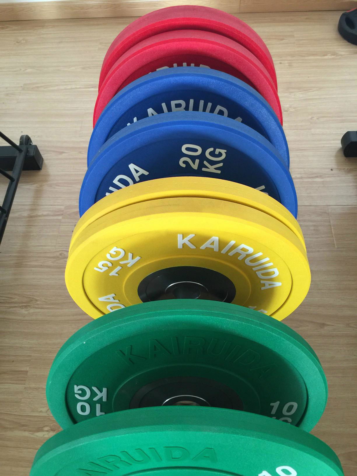 olympic color polyurethane plates weight plates 4