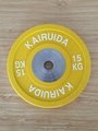 olympic color polyurethane plates weight plates