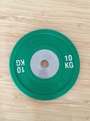 olympic color polyurethane plates weight plates
