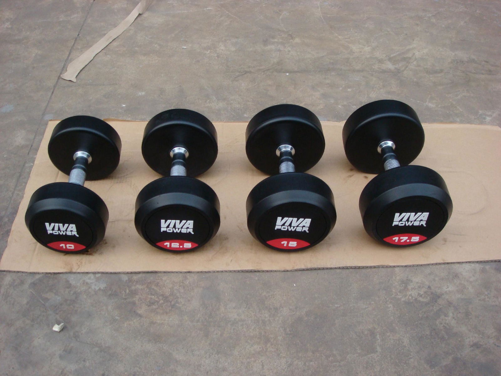 round rubber dumbbell 3