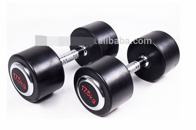 Rubber dumbbell (with cover plate)with high quality 2