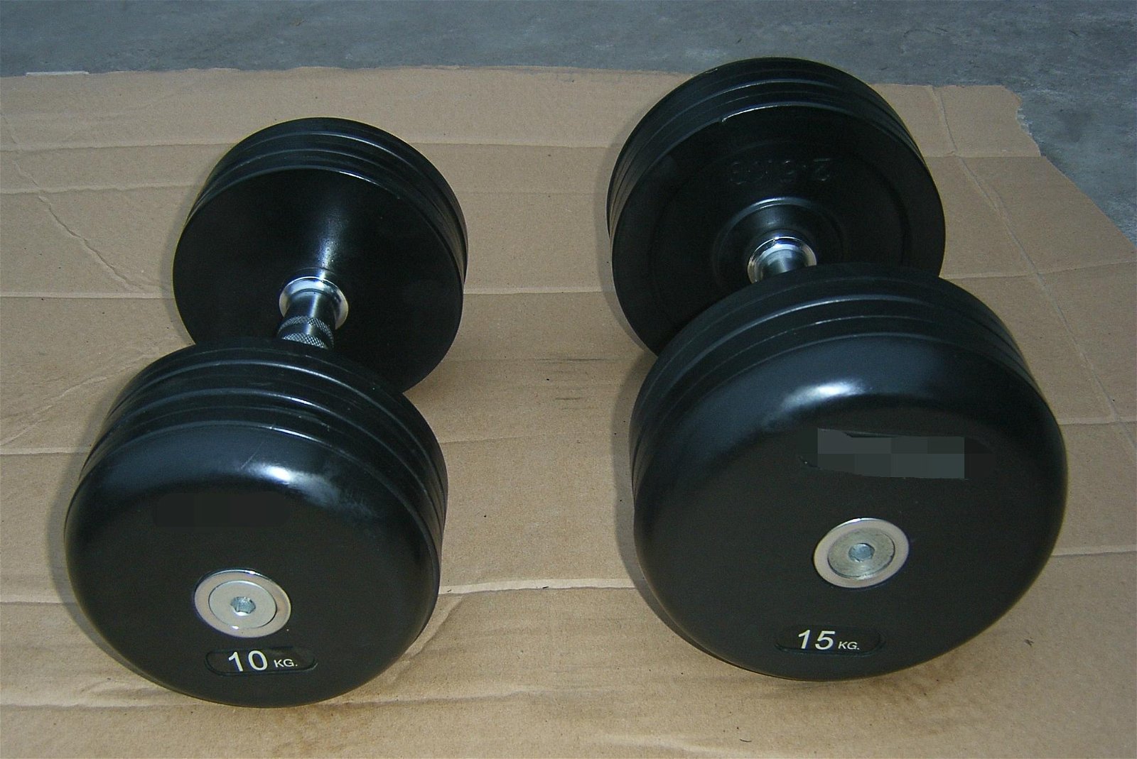 SDH Square Rubber plate dumbbell with high quality