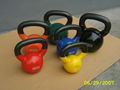 vinyl/neoprene kettlebell 2