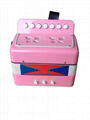 children's cheap and high end plastic button toy accordion for sale  5