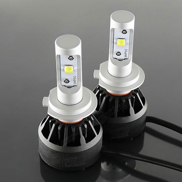 High Intensity LED headlight Conversion Kits H7 LED bulb replace existing Haloge 2