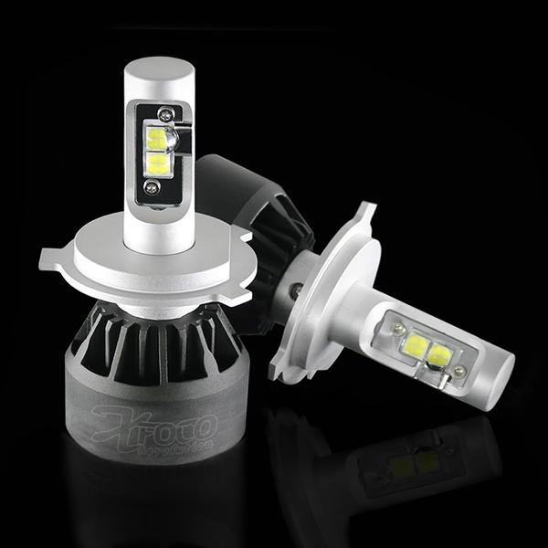 Brightest H4 LED Headlight Conversion Kits For Cars , HB2 9003 bulbs
