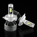 Brightest H4 LED Headlight Conversion Kits For Cars , HB2 9003 bulbs