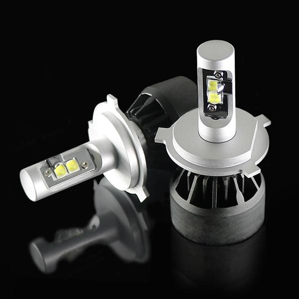 Brightest H4 LED Headlight Conversion Kits For Cars , HB2 9003 bulbs 2