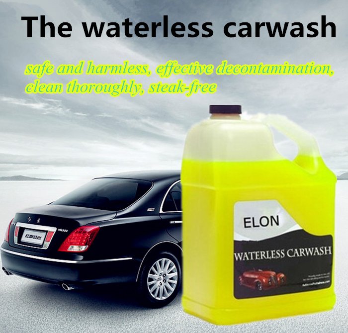 Waterless Car Wash Concentrate Wax Free