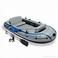 4-Person Inflatable Boat Set with