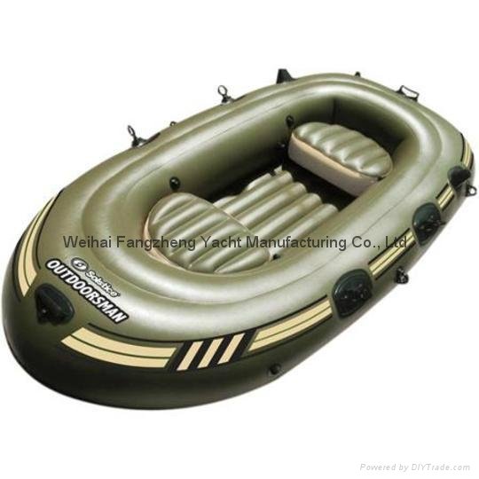 Boat Fishing Solstice Outdoorsman 4-Person Inflatable 