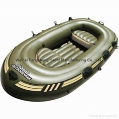 Boat Fishing Solstice Outdoorsman 4-Person Inflatable 