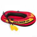 Inflatable Boat Beach Lake Pool Air pump Oars  1