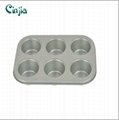 Kitchenware Carbon Steel Non-stick Baking Pan,6 Cup Muffin Pan Material	 Ca