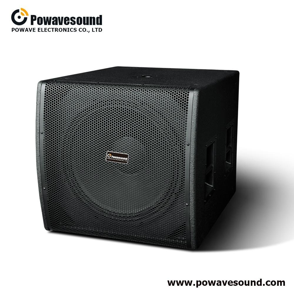 PW series stage concert subwoofer single 18 inch and dual 18 inch available 1