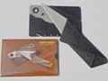 CREDIT CARD KNIFE CS3 CARD & SHARP Folding Blade Fits in Wallet 5