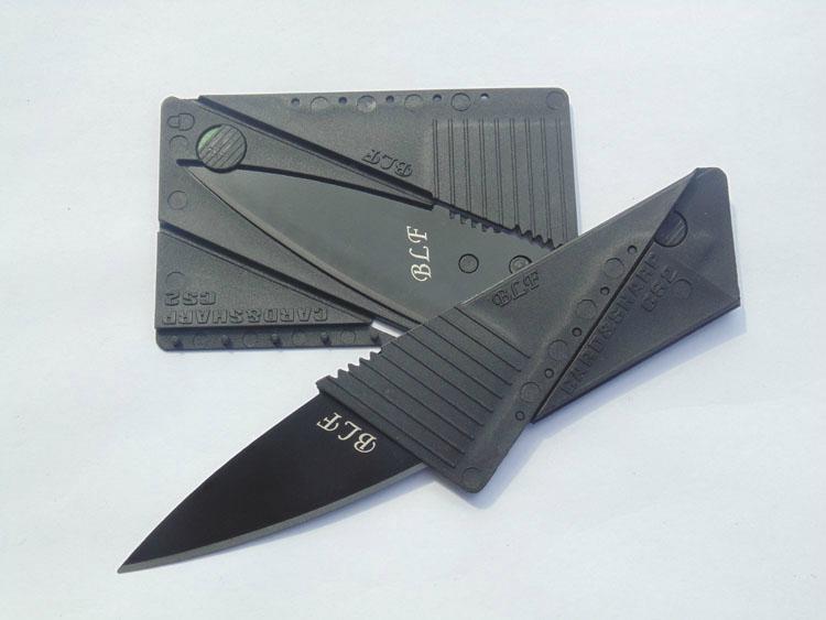 CREDIT CARD KNIFE CS2 CARD&SHARP Folding Blade Fits in Wallet BLF02