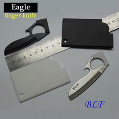 CREDIT CARD KNIFE Eagle Finger Knife