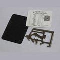Universal stainless steel knife card