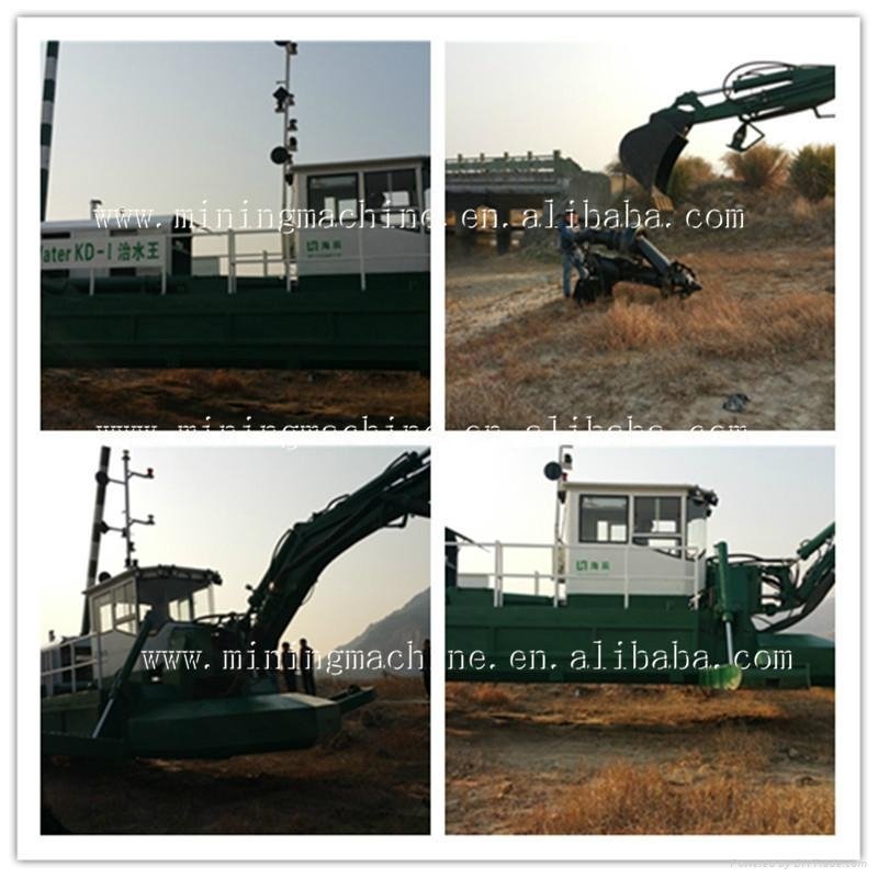 China Amphibious excavator wetland excavator floating excavator