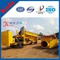 South African Gold Equipments for Washing with Mobile Large Gold Trommel 1