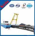 Convenient Moving sea used cutter suction sand mining dredger for sale 1