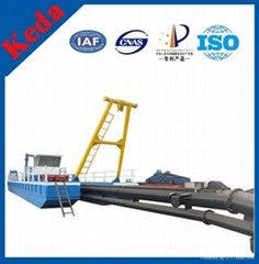 Convenient Moving sea used cutter suction sand mining dredger for sale