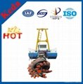 Convenient Moving sea used cutter suction sand mining dredger for sale 4