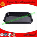 0.5mm thickness iron enamel rectangular tray 2