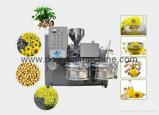 Multi-function oil expeller press machine with CE approved 3
