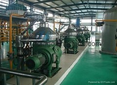Complete equipment of cooking oil refining machine