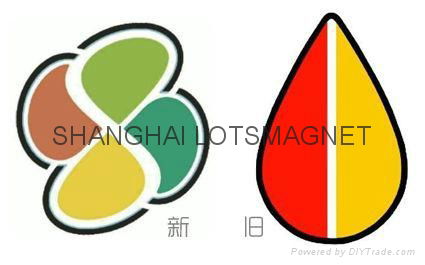 popular car sticker, removeable colorful waterproof soft magnet car sticker